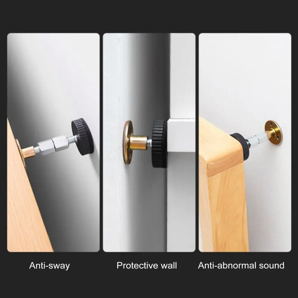 Bed Frame Anti-shake Tool Adjustable Threaded Bed Frame Support Anti-shake Telescopic Stabilizer Tool Strong Load-bearing Wall