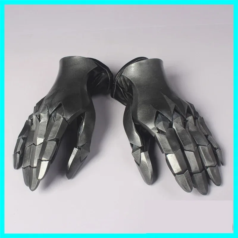 

NewGenshin Impact Argenti Cosplay Punk Gloves Replica Prop Punk Mechanical Knight Armor Retro Cosplay Prop Halloween Christmas20