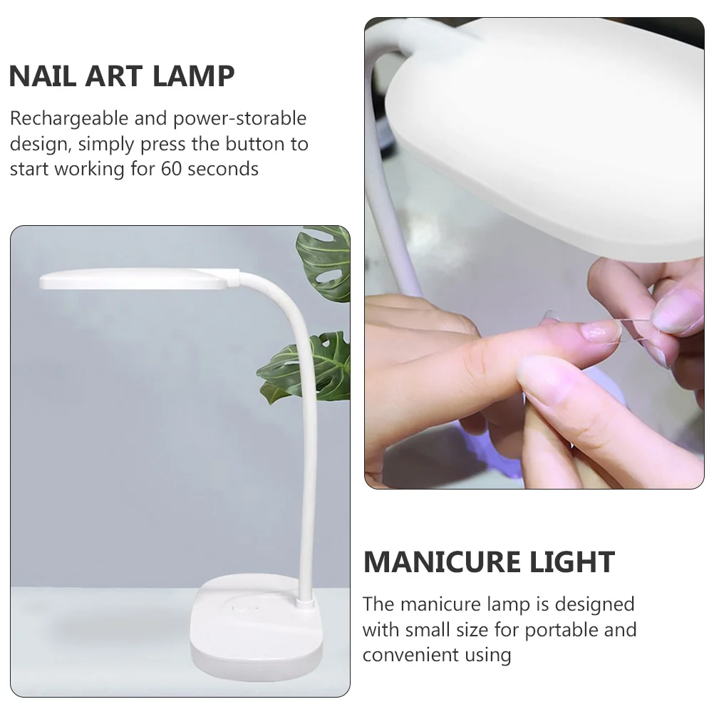 

1 шт. перезаряжаемая машина для фототерапии ногтей, портативная маникюрная лампа для домашнего салона, лампа для дизайна ногтей, лампа для маникюра
