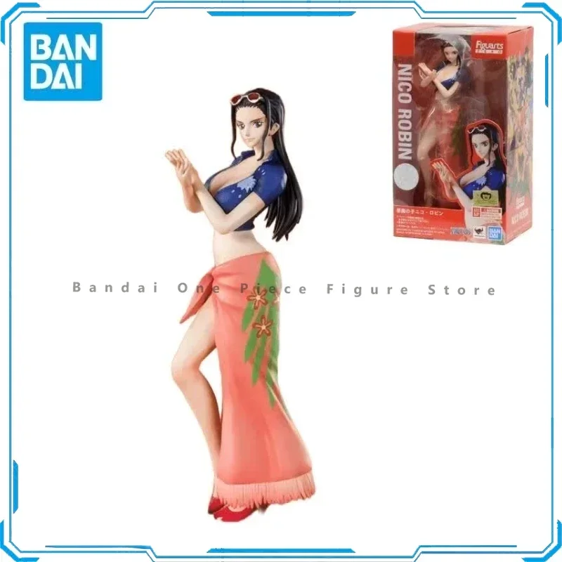 

Женская Bandai Подлинная фигурка ZERO One Piece Robin новая мировая версия фигурка подарок орнамент Аниме фигурки декоративная модель