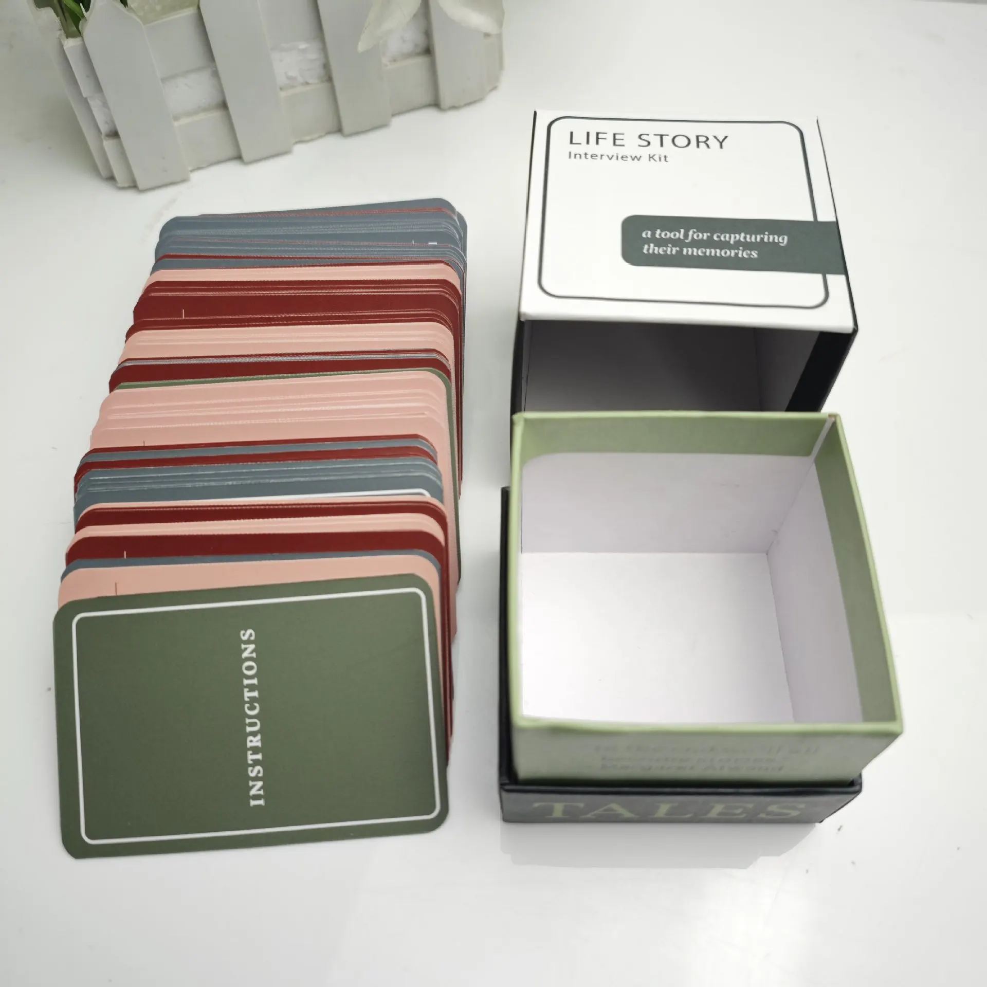 250 Aktywnych Kart do Gry Atmosphere - Zestaw Specjalnych Kart na Wieczór Gry z Przyjaciółami, Interaktywne Gry Rozluźniające na Imprezy i Spotkania