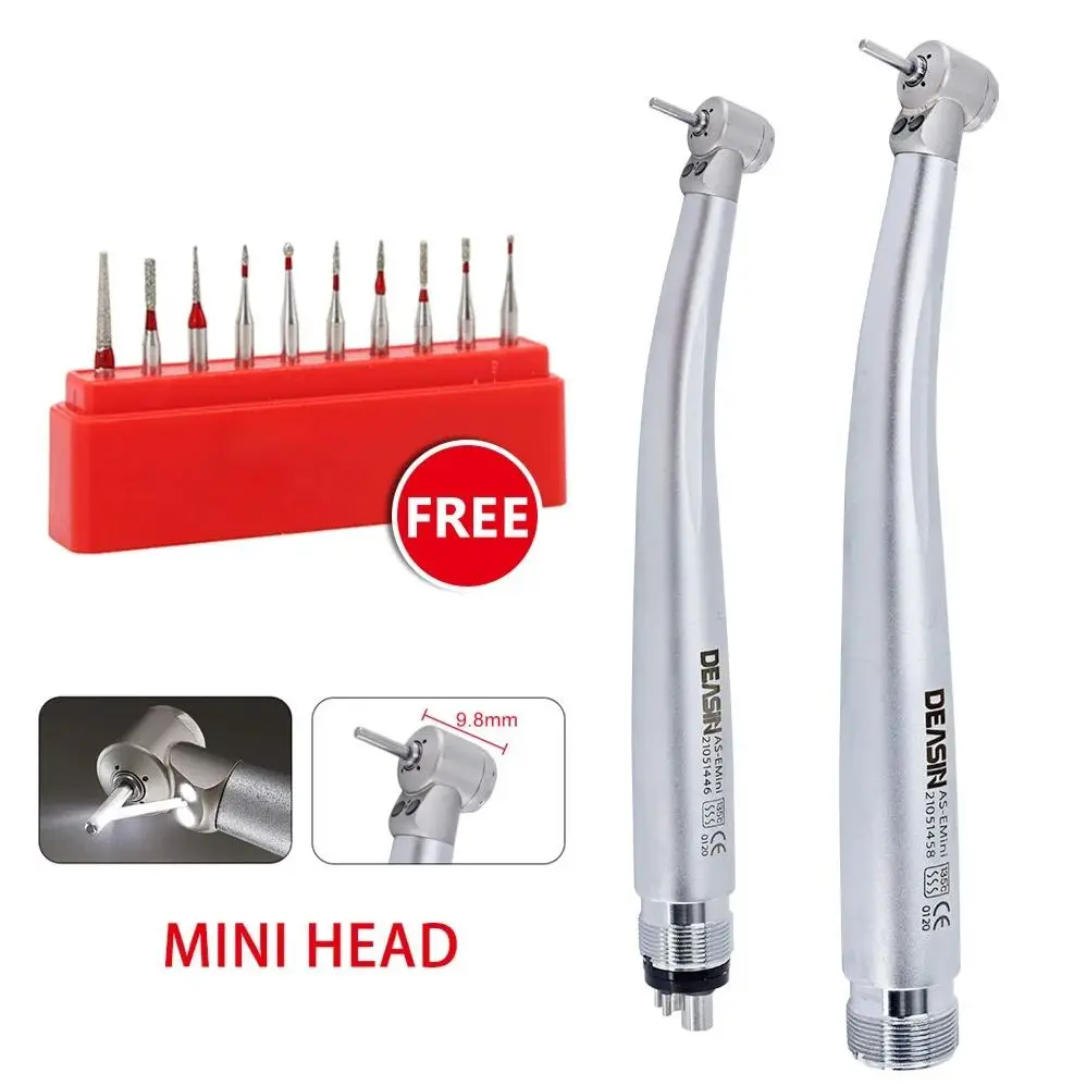 

Children Dental Mini Head LED High Speed Handpiece for Dental Lab Kids Hand Piece Push Button dentistry tools