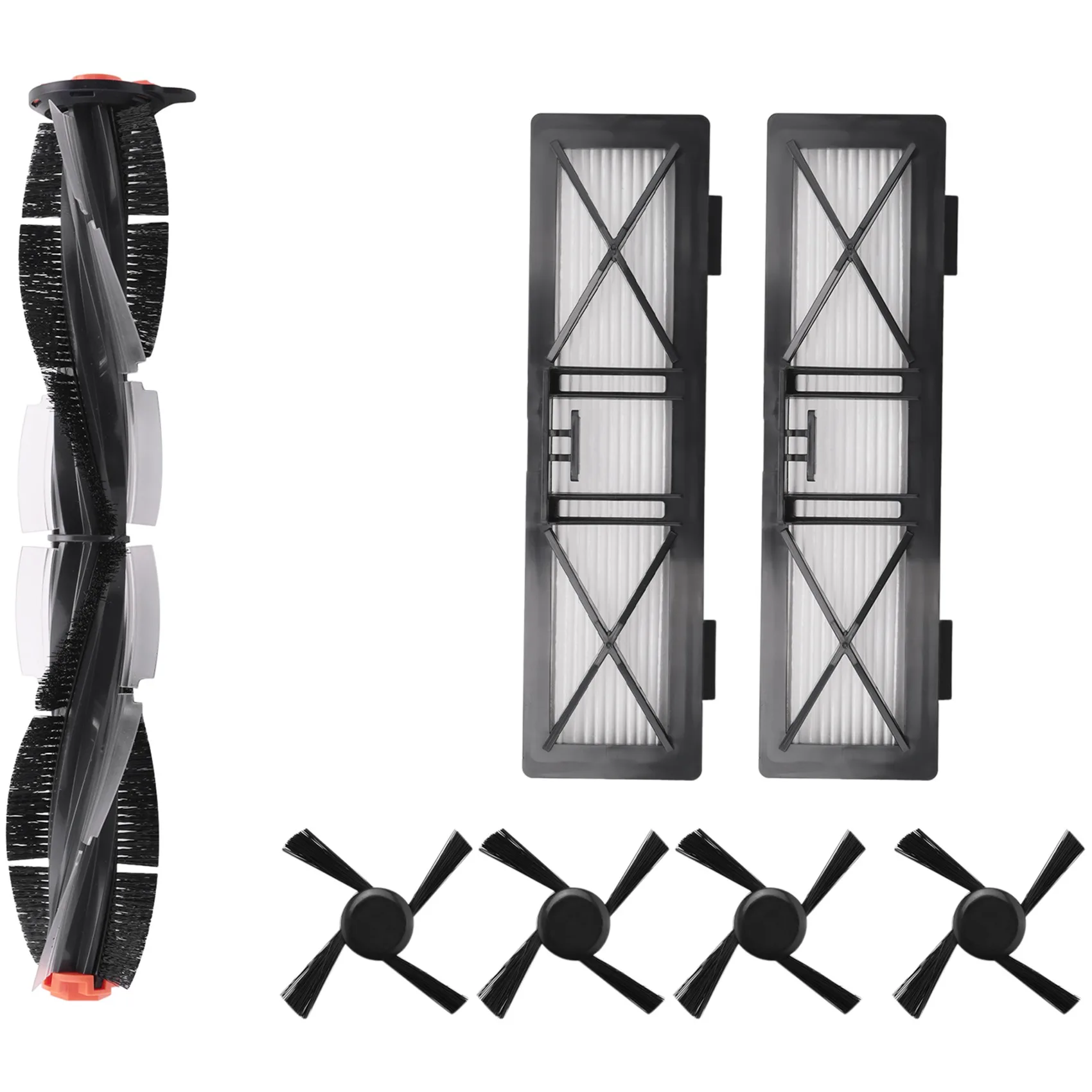 ชุดแปรงกรองประสิทธิภาพสูงทดแทนที่ทําความสะอาดเข้ากันได้กับ Neato Botvac D Series และ