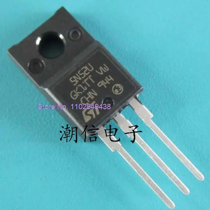 

10PCS/LOT 5N52U STF5N52U 4.4A 525V