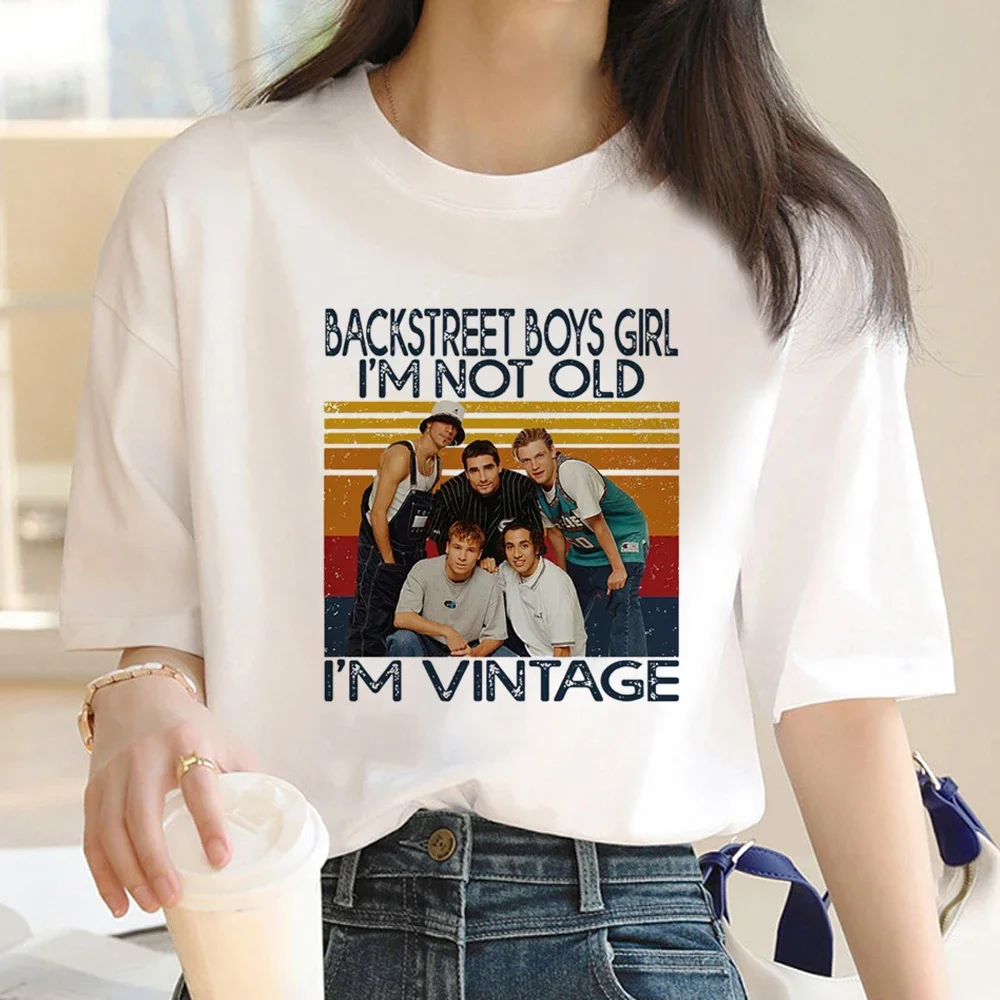 Backstreet Boys Dna 2024 Tour summer top tshirt women 2022 japanese grunge funny tshirt clothes couple clothes