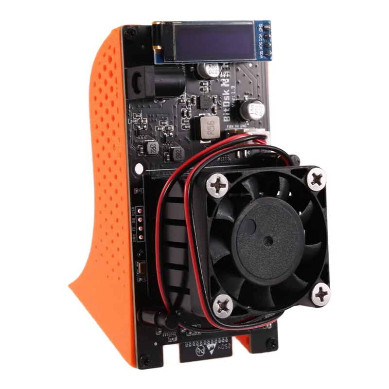 Bitaxe Miner 200Gh/S BM1397 Bitcoin Solo Miner independiente Bitdsk ASIC BTC Miner minero de baja potencia Crypto Miner enchufe estadounidense