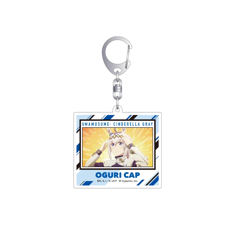 Uma Musume Pretty Derby Oguri Cap Belno Light Fujimasa March Tamamo Cross Symboli Rudolf Acrylic Keychain Bag pendant Fans Gifts