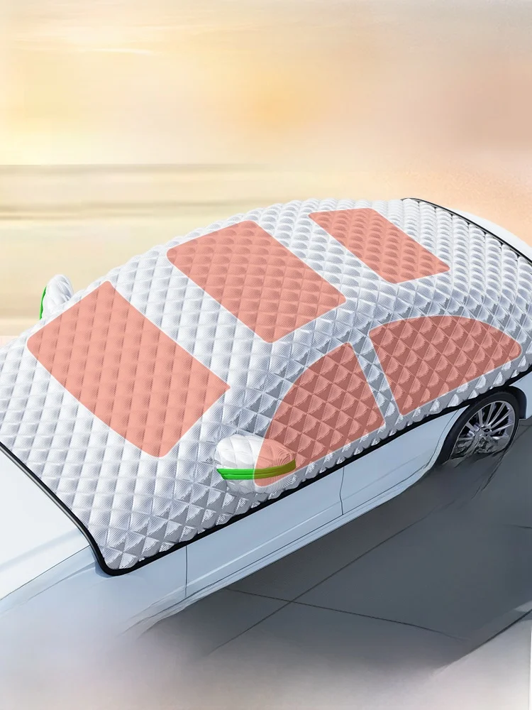 Car Dust Cover Sunade Front Barrier f Body Car Cover Anti-UV Full Face Car irt Protection Accory for Cars And Vehicles