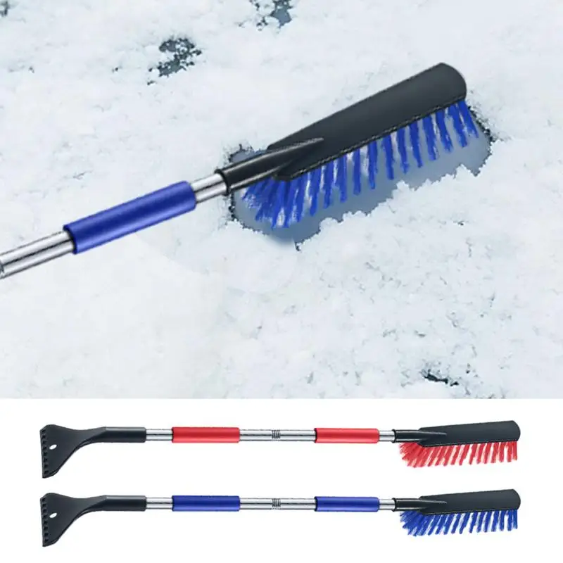 

Winter Detachable Car Ice Scraper Car Multifunctional Snow Shovel Car Cleaning Brush With Ergonomic Foam Handle Defrosting Tool