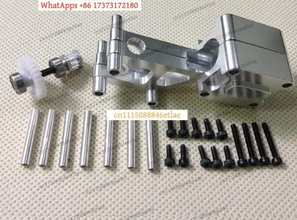 LKB  CNC Metal Tail Rotor Mount TL1303-01 for Trex 450 SE V2 V3 Pro Sport, Gear/No-Gear Compatible Upgrade Part