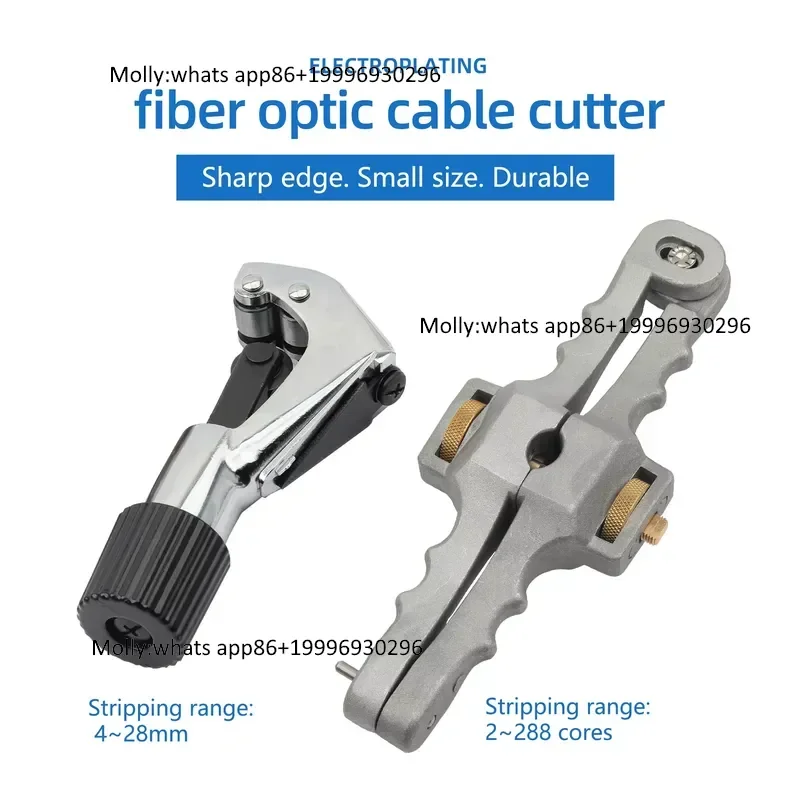 Fiber Optical Cable Stripper Tool SI-01 Longitudinal Opening Knife and Tube Cutter Fiber Optic Sheath Cable Slitter