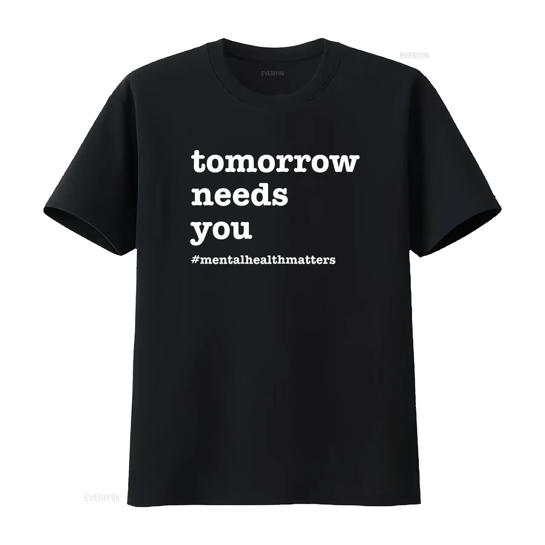 Tomorrow Needs You Mental Health Awareness T Shirt Women Tops vintage Washed Versatile designer clothes Stretched Comfortable