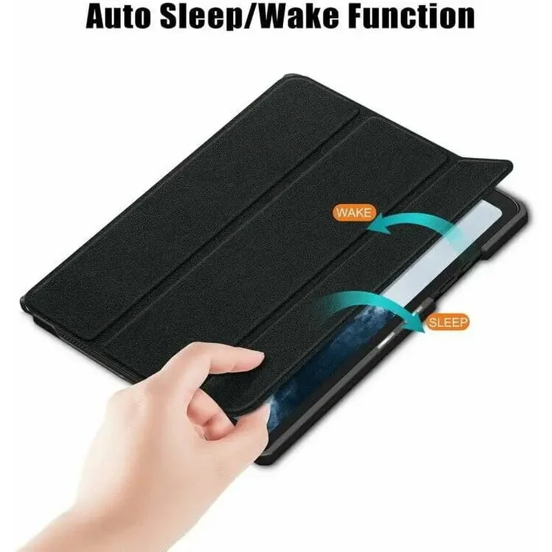 Case for Samsung Galaxy Tab A 10.1 Inch Tablet SM-T510 SM-T515 SM-T517 2019 Release -  Trifold Stand Cover, Auto Wake/Sleep