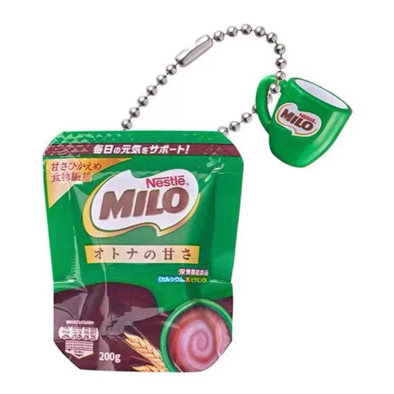 Bandai Gashapon Cute Kawaii Candy Toy Figure Anime Miniature Chocolate Drinkbox Keychain Bag Pendant Model Capsule Toys Gift