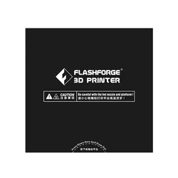 Flashforge Adventurer 3 Ad3-Cinta de cama con calefacción, pegatina impresa, placa de construcción, 1 unidad