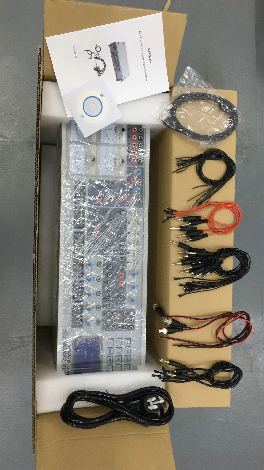 MST-9000+ Cars ECU Sensor Signal Simulation Tool Automobile Sensors Engine Transmission ABS Air-condition Immo for ECU Repairing