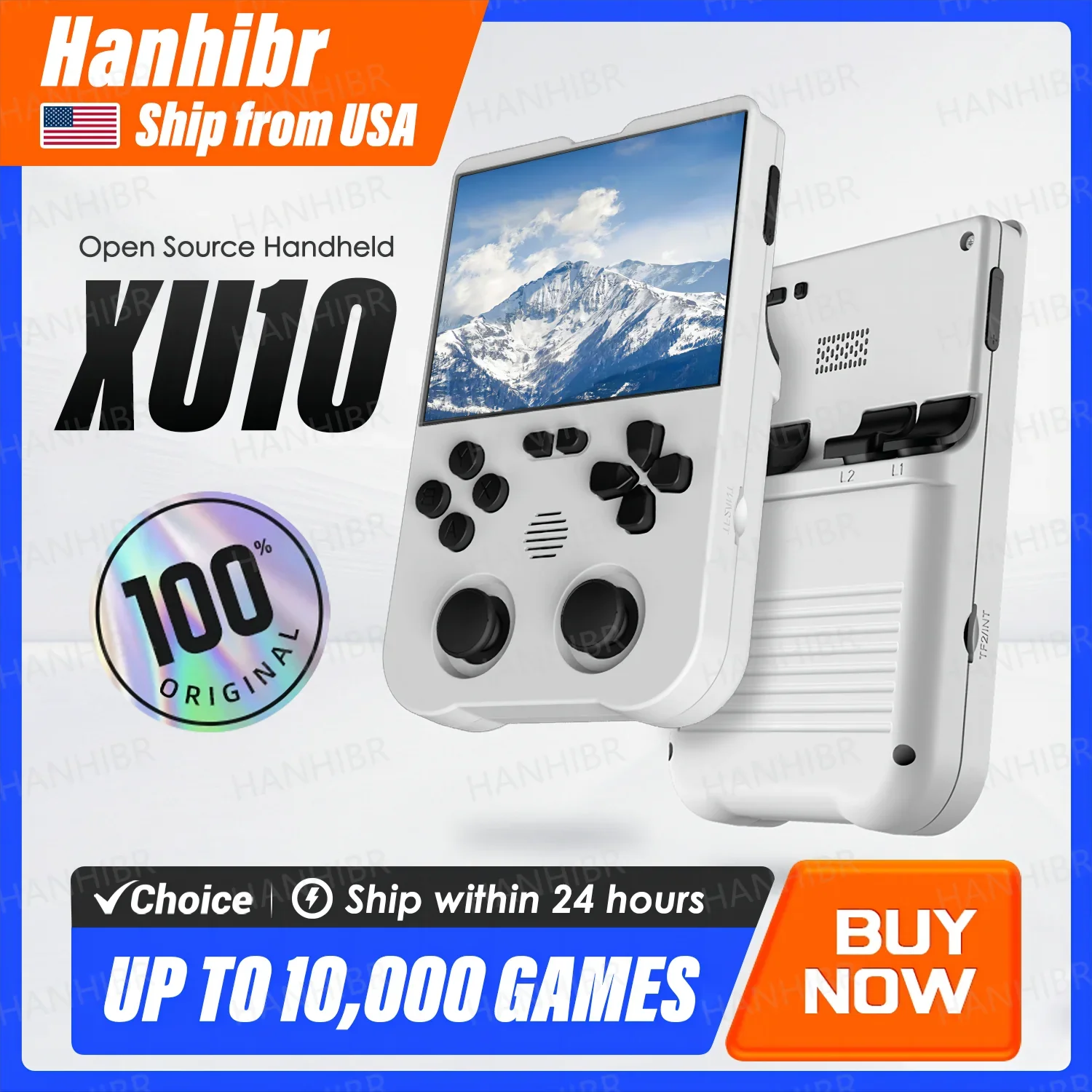 Ampown XU10 Handheld Game Console 3.5