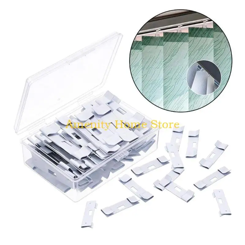 F26C Set of 10 Window Blinds Replacement Vertical Blind Repair Vane Savers Blind Repair Clip Slats Vertical Blind Repair Tabs
