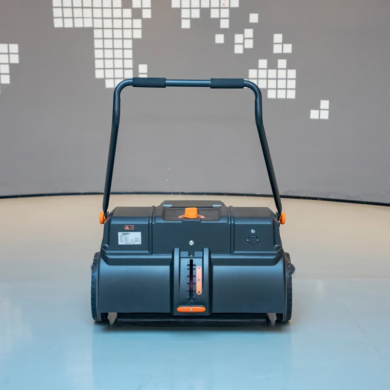 S2Pro Ручная подметальная машина для прогулок полов Электрическая подметальная машина для чистки полов