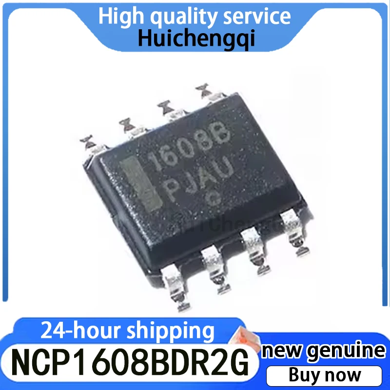 5PCS Original Genuine NCP1608BDR2G SOIC-8 Package AC-DC Controller and Regulator