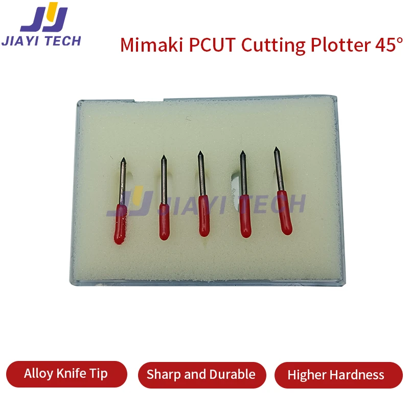 

5pcs Blade 45 Degree Replacement Blade For Mimaki PCUT Cutting Plotter for Mimaki Alloy Knife Tip Cutter Blade