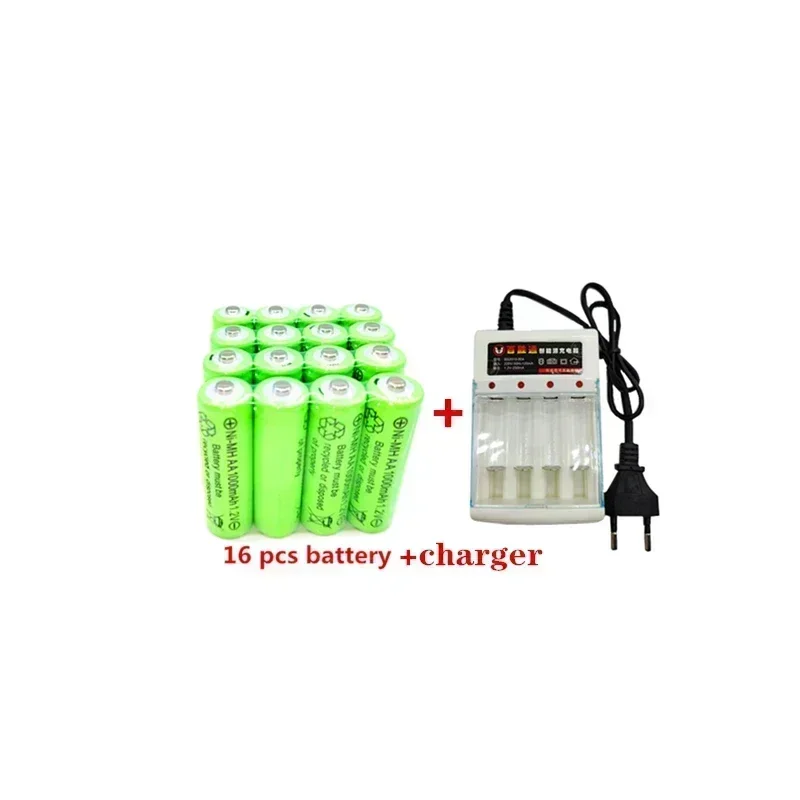 AA 1.2V 1000mAh NI-MH rechargeable battery