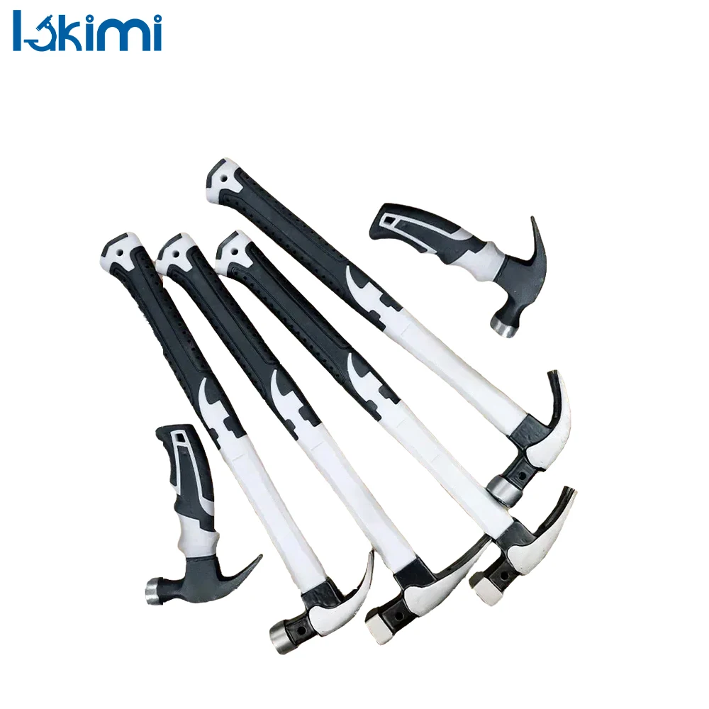 

Household Multifunctional Hammer Wrapped with Glue - Non-Slip Industrial Grade Hardware Tool Sheep Horn Hammer LA-AA41