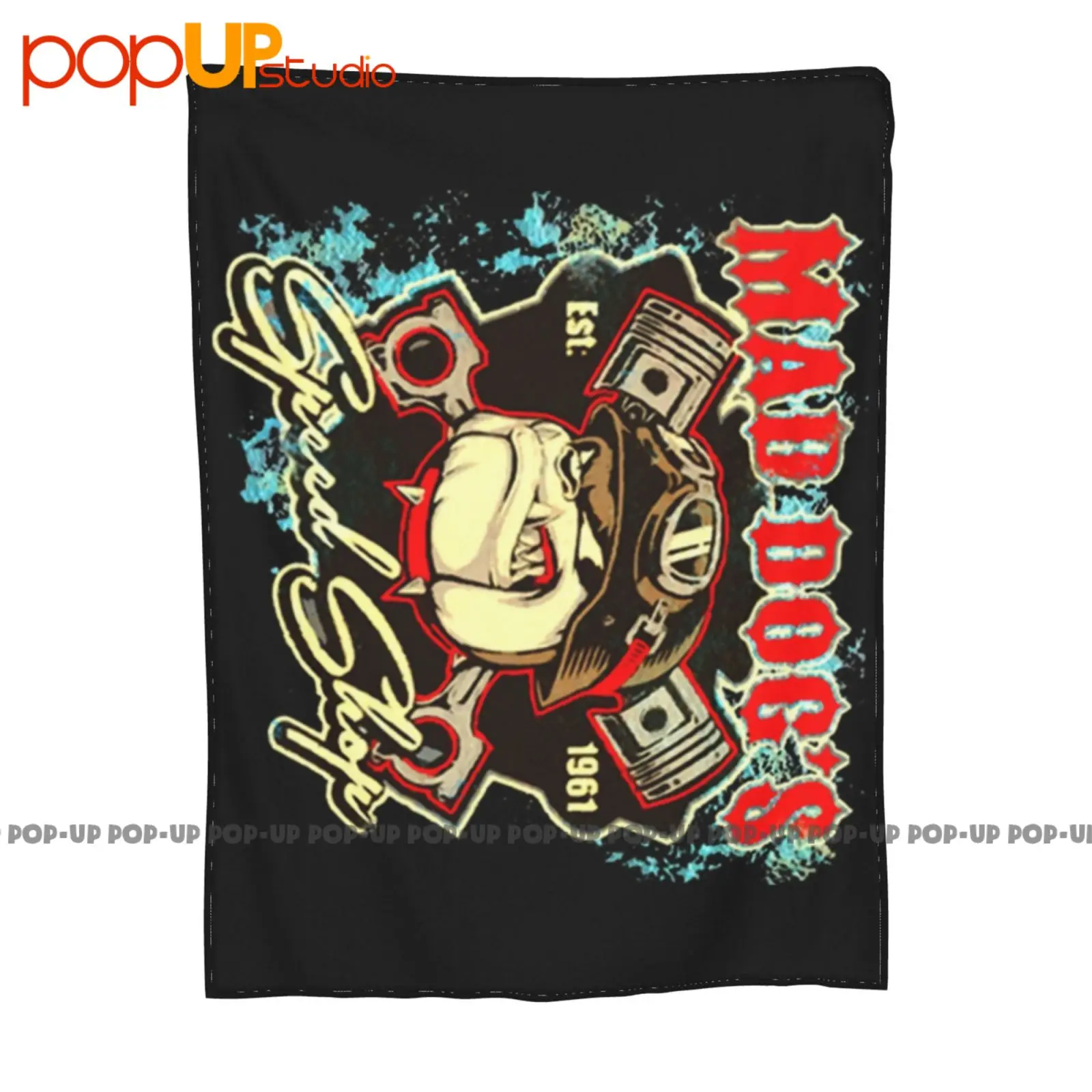 Mad Dogs Speed Shop Gift Ultra-Soft Blanket Quilt Winter Sofa Cover Bed Covers