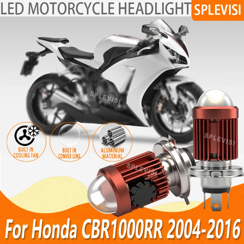 

1 Year Warranty H4 LED Headlight Bulb 4000LM Over 60000hrs For Honda CBR1000RR 2004 2005 2006 2007 2008 2009 2010 2011 2012-2016
