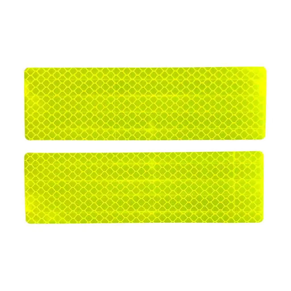 Motorcycle Reflective Sticker Strips Rear Side Top Luggage Box Suitcase Case Trunk Decorative Topbox Night Safety Warning Strip