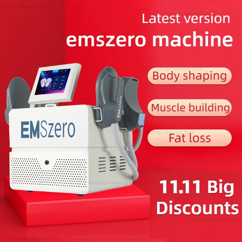 

11.11 Spucting Muscle Stimulator Machine Electromagnetic EMSZERO sculpt RF Body EMSZERO Light Equipment NEW