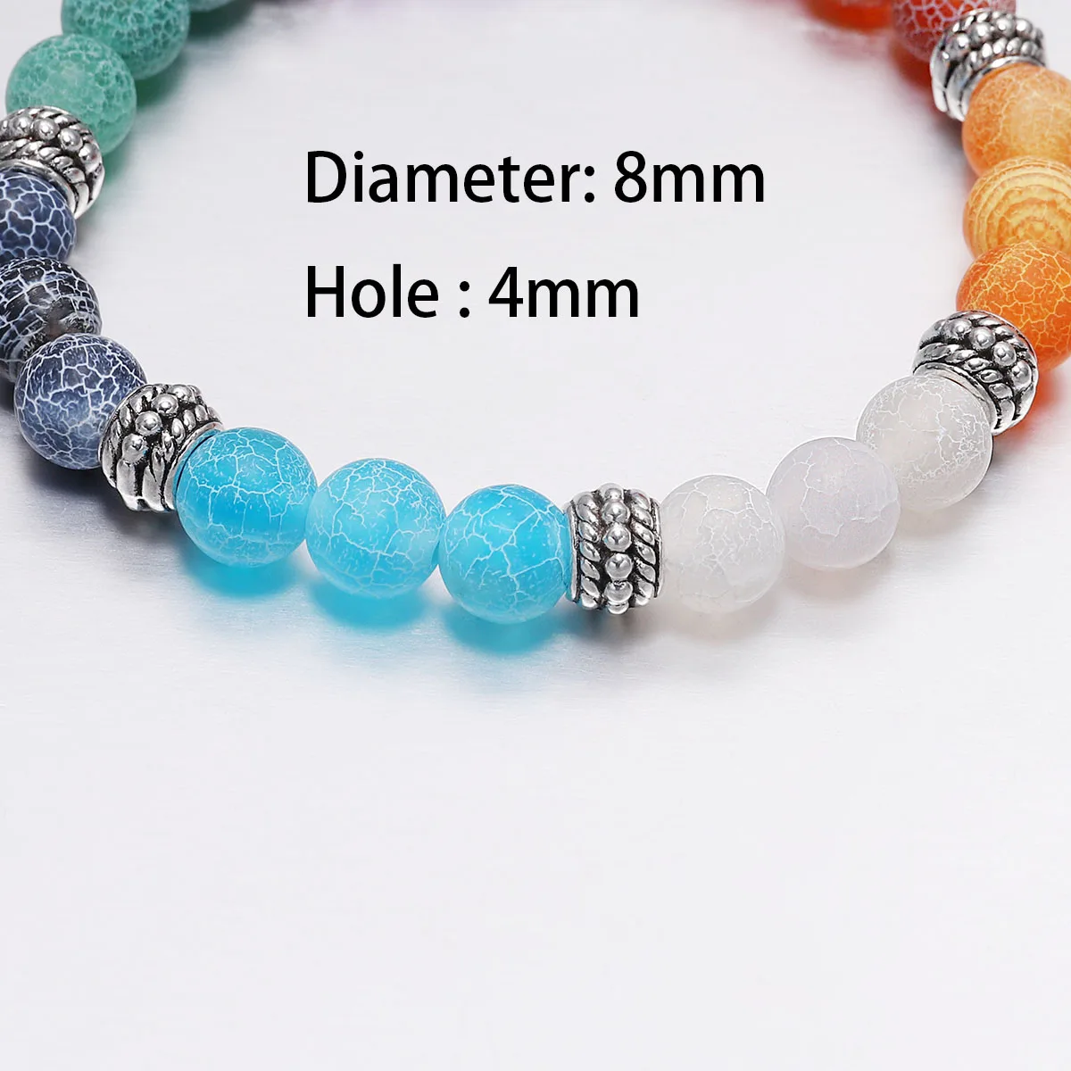 Contas espaçadoras soltas vintage redondas banhadas em metal de 8mm para pulseiras diy, acessórios para fazer joias de pulseiras