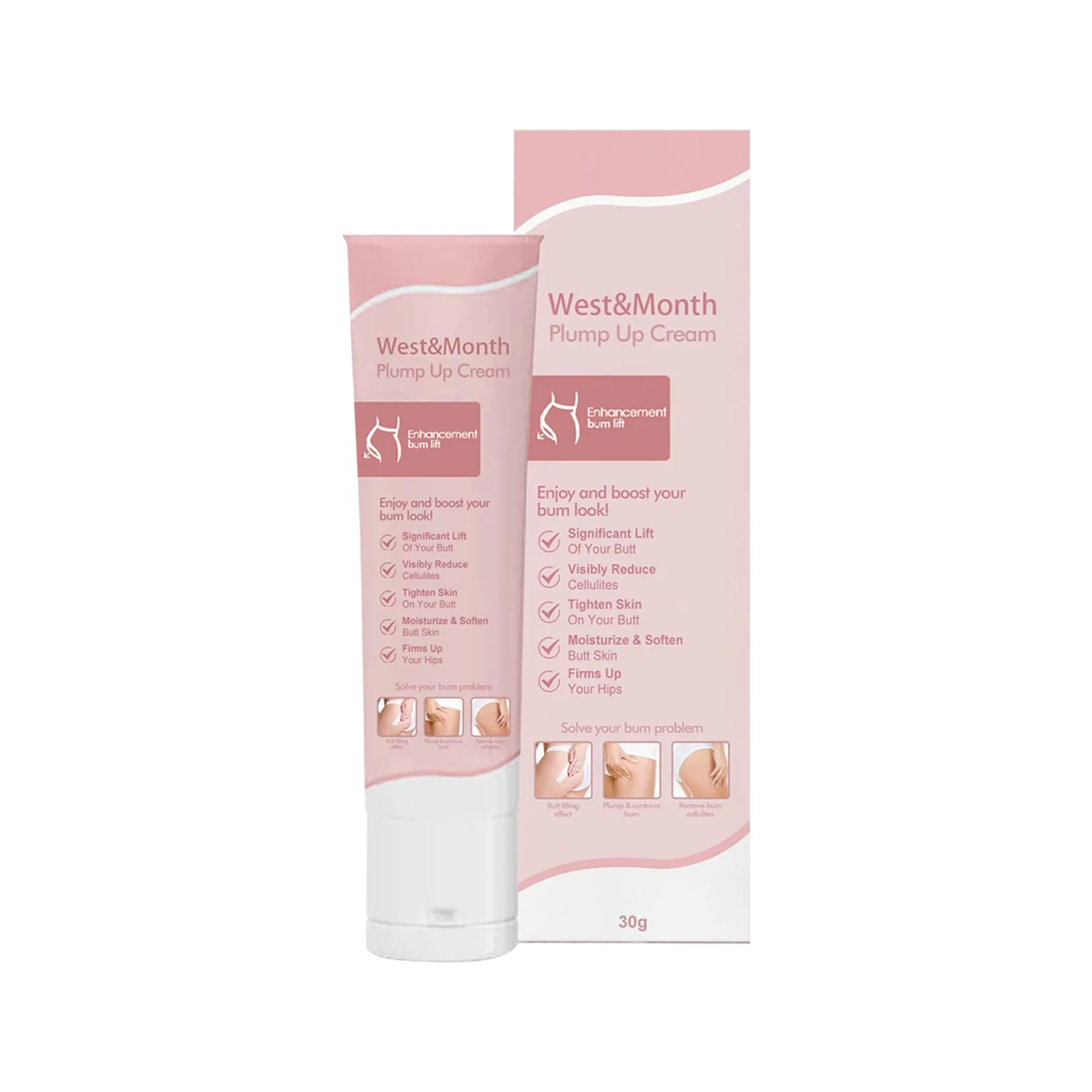 Body Hydrating Cream Gently nourishes, softens, moisturizes and improves elasticity of hip skin for well-defined contours