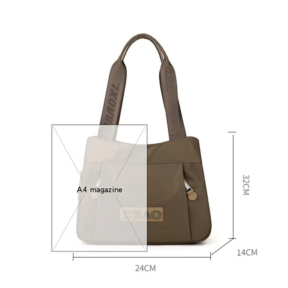 Spring New Tote Bag Shoulder Bags Large Capacity Crossbody Bag Multi Compartment Women\'s Satchels Commuting Bag