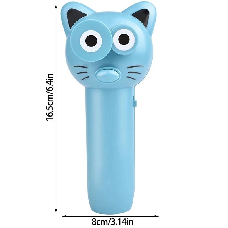 Uitgesneden Kat String Touw Launcher Propeller Speelgoed Schattige Kat String Controller Touw Vliegen Grappig Feest Elektrisch Speelgoed Voor Kinderen Kerstcadeaus