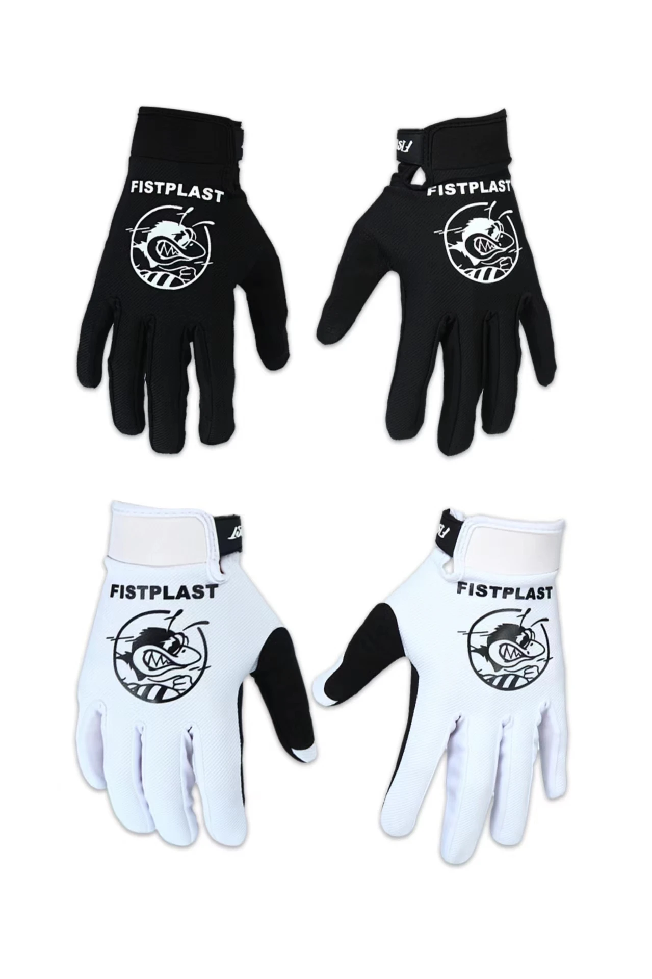 Fistplast 24 new  Angry Little Bee  Touch Screen Motorcycle Gloves Downhill MTB, DH MX MTB, Riding Gear Protective Gloves 3