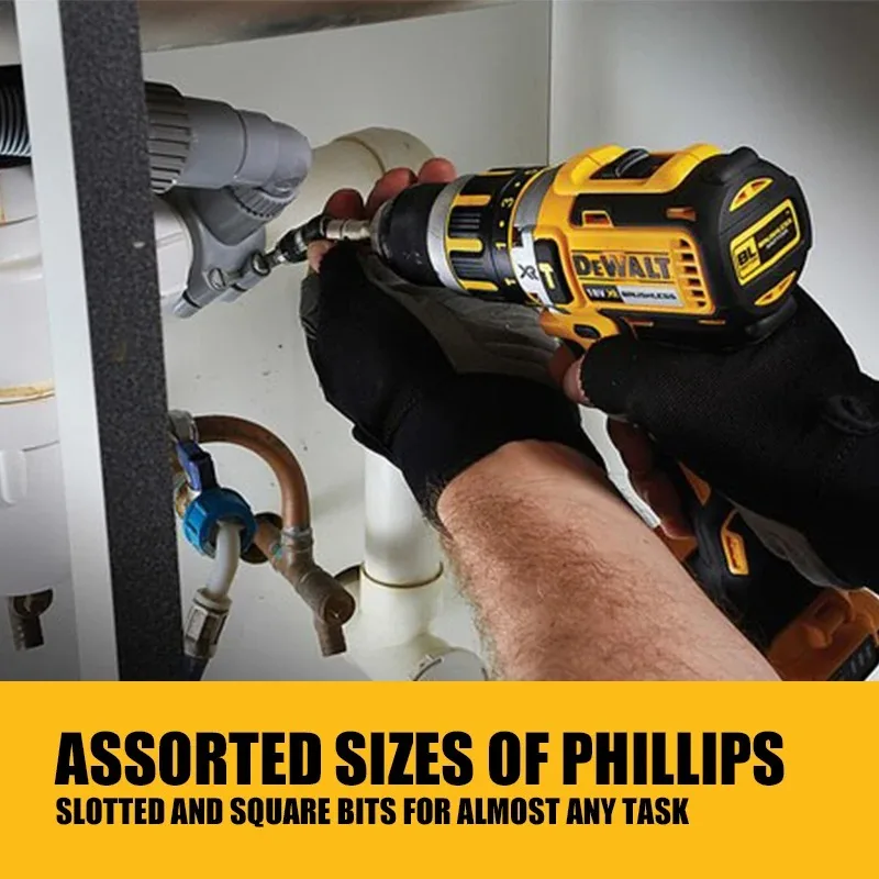 

Набор насадок DeWalt для ударных дрелей и шуруповертов