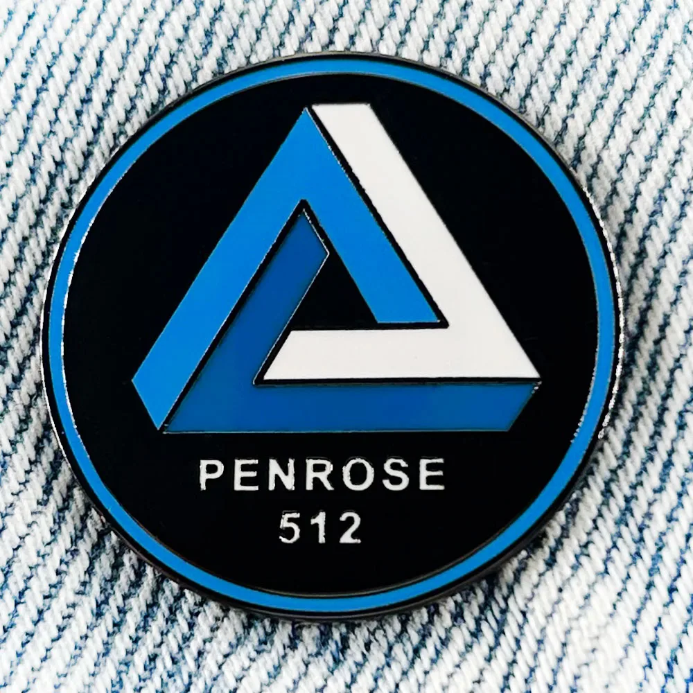 Operation Penrose 512 Logo Badge Survival Horror Games SIGNALIS Enamel Pin Peripheral Gamer Gift