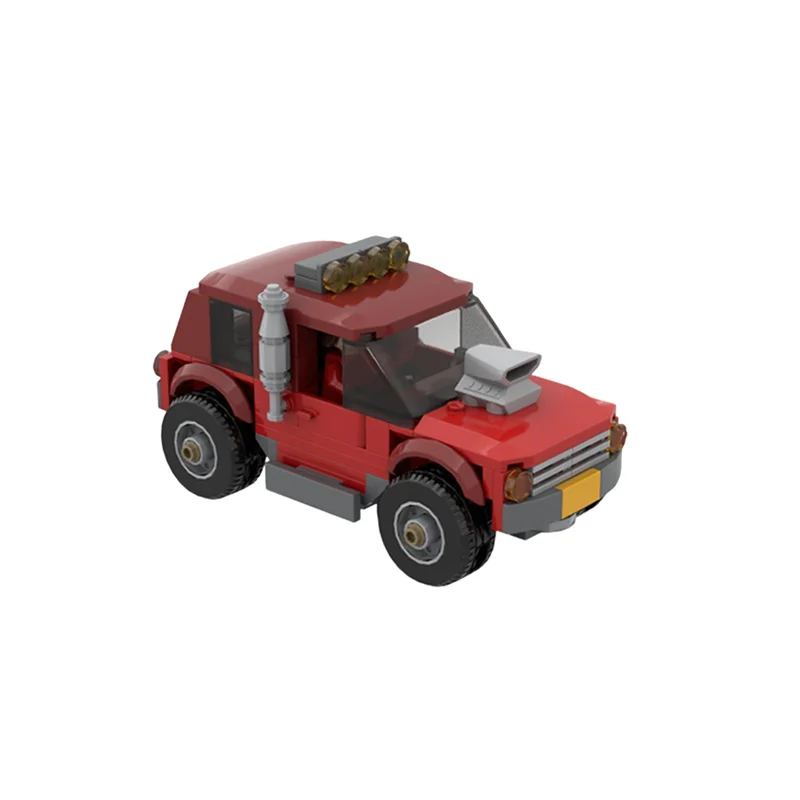 155 stuks MOC Bill S SUV Creator Model Bouwstenen Speelgoed Constructie Monteren Creatief DIY Idee Baksteen Kerstcadeaus Onderwijs