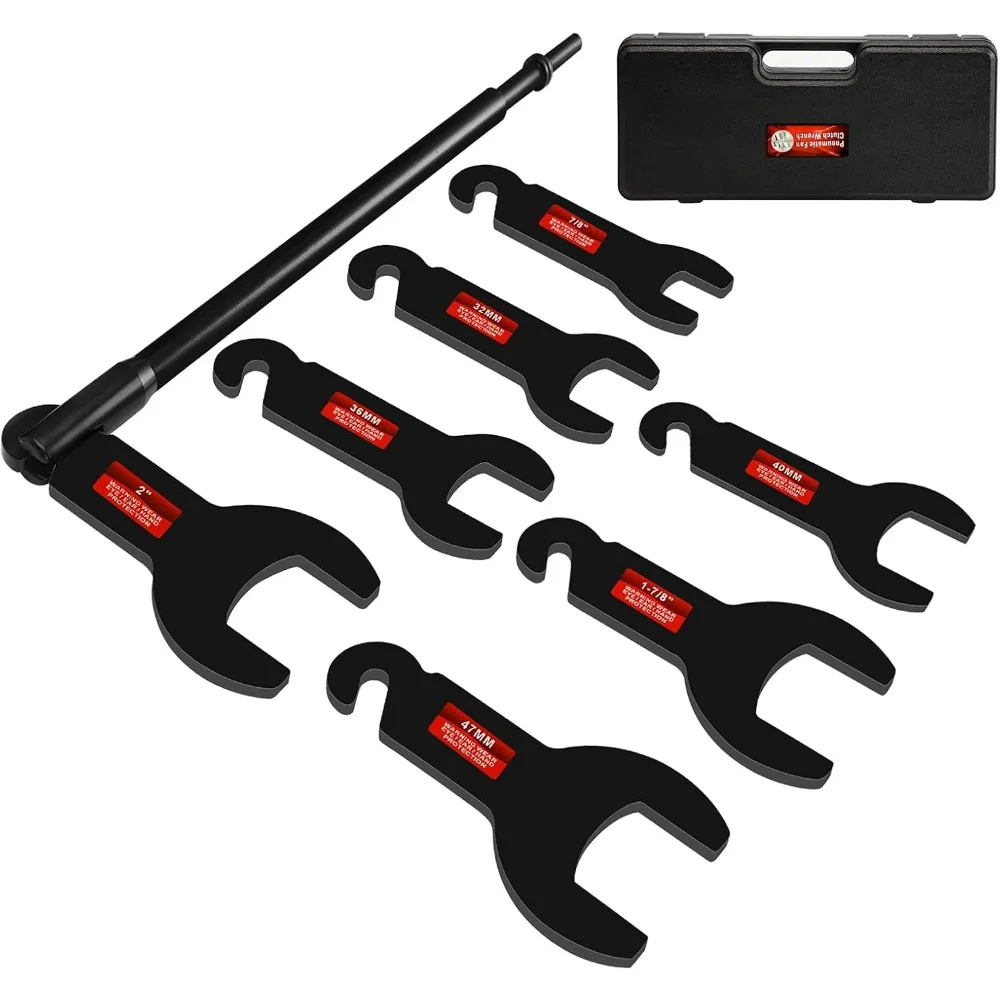 طقم مفاتيح ربط بمروحة هوائية مكون من 8 قطع، مفتاح إصلاح تلقائي متوافق مع سيارة Ford GM Chrysler Jeep #1