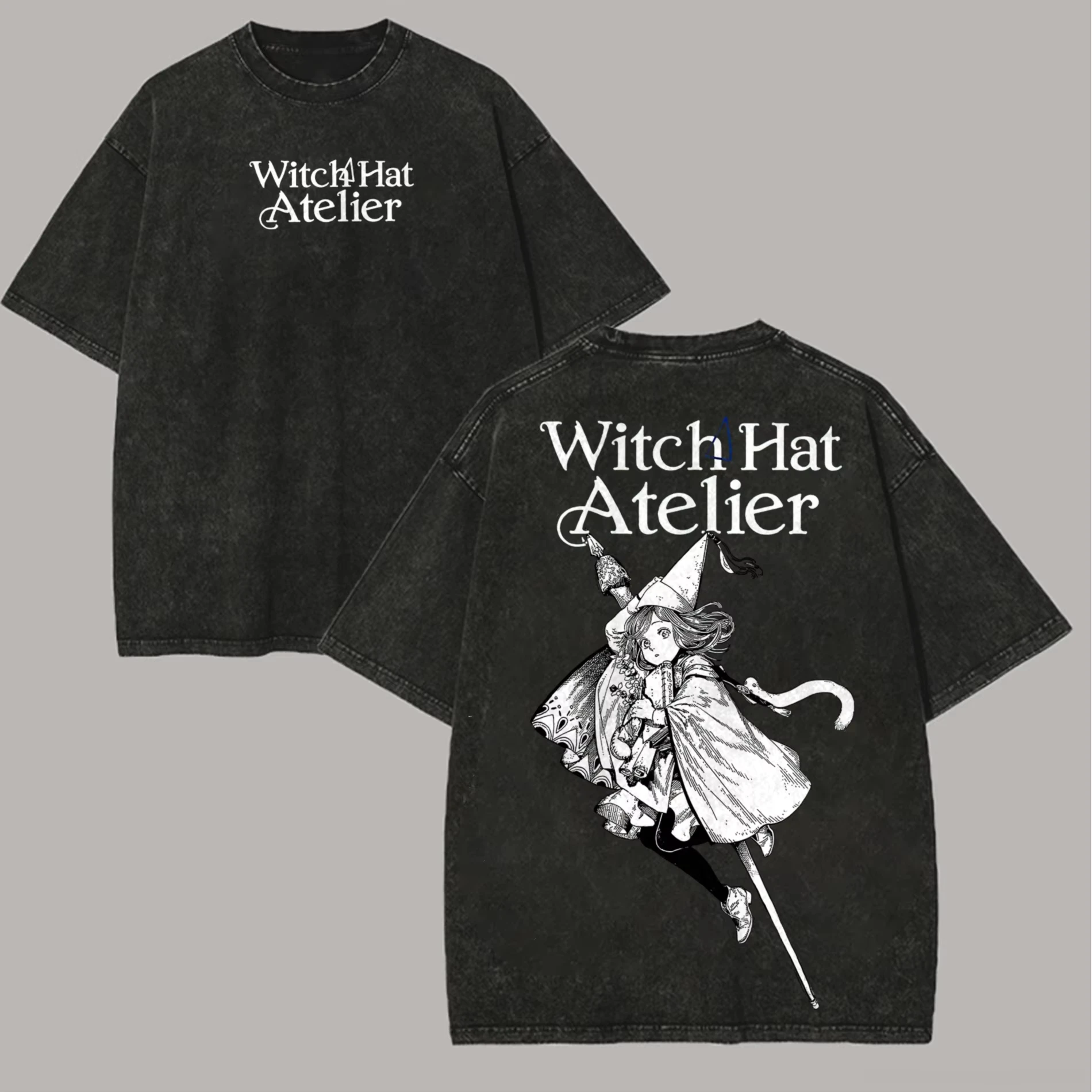 2026 Witch Hat Atelier Double-sided Print T-shirt Anime Coco Agott