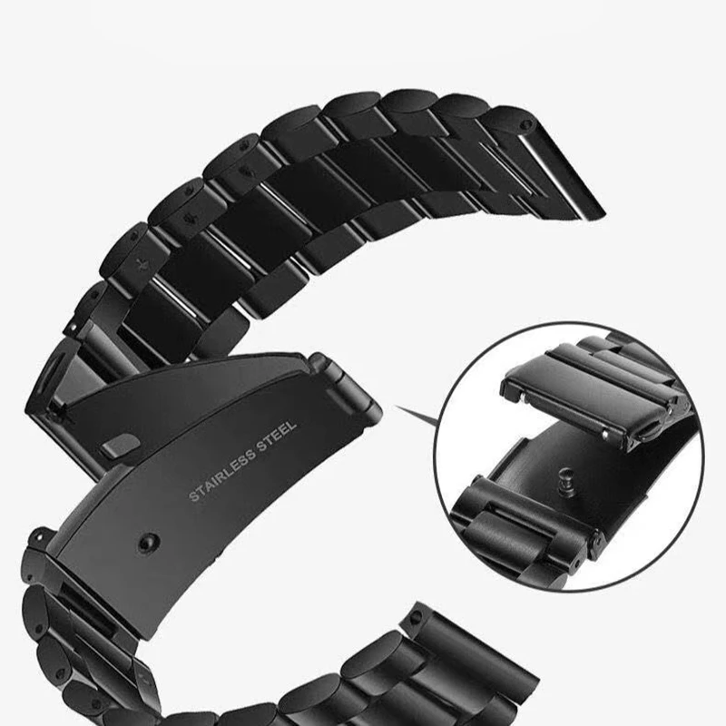 20mm 22mm Smart Watch Bands For Huawei Watch GT3 GT 3 42 46mm Wrist Straps GT2 GT3 Pro 43 46mm Watchband Bracelet Metal Correa