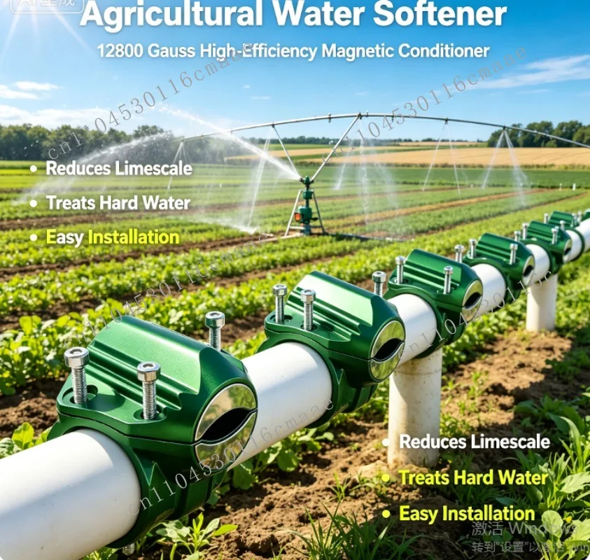 12800 Gauss 1.28 Magnetic Water Softener Conditioner, Agriculture Water Waterontharder For Water Ontharder