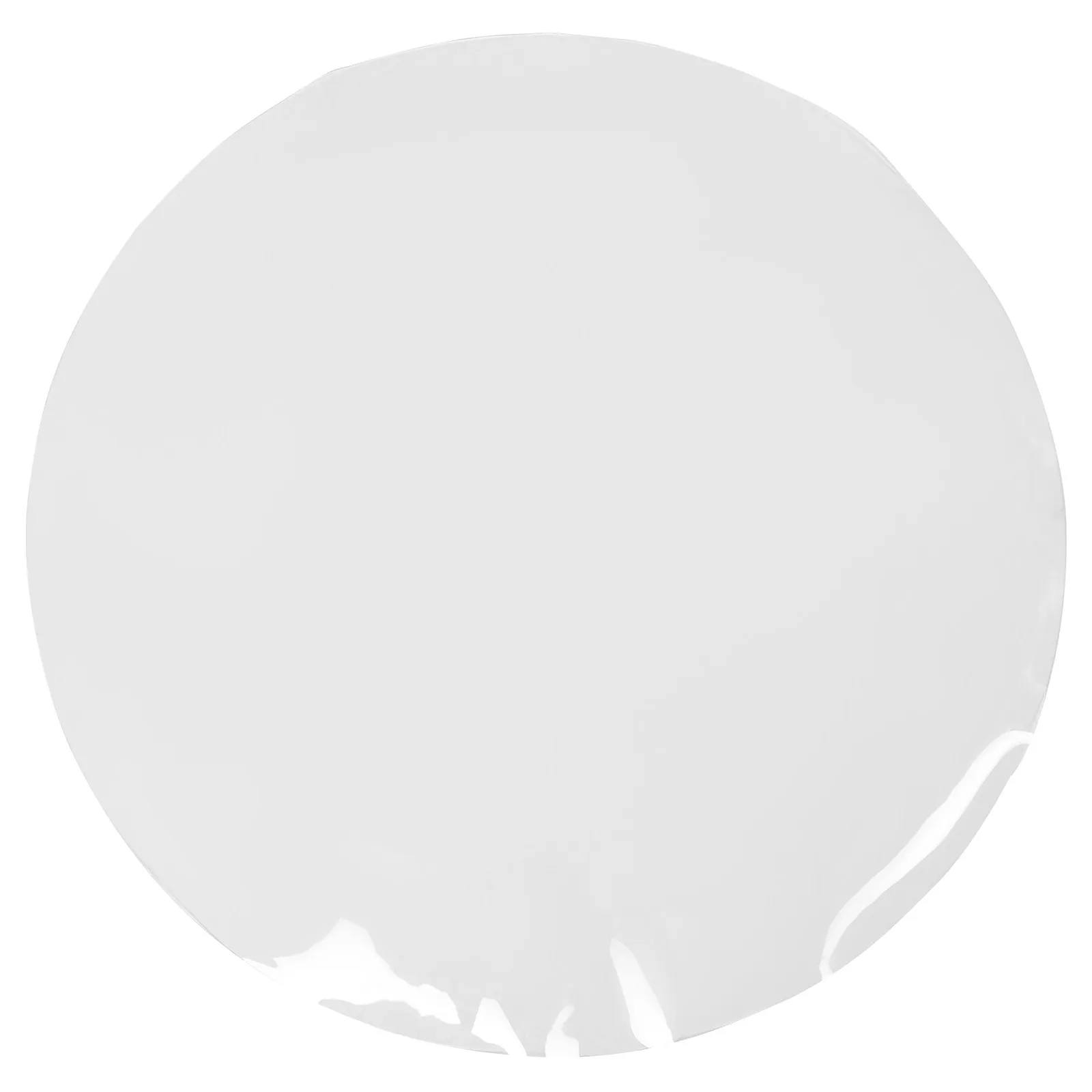 PVC Transparent Round Tablecloth 50Cm Waterproof Oil Resistant Dining Table Cover Protector Clear Round Table Cover