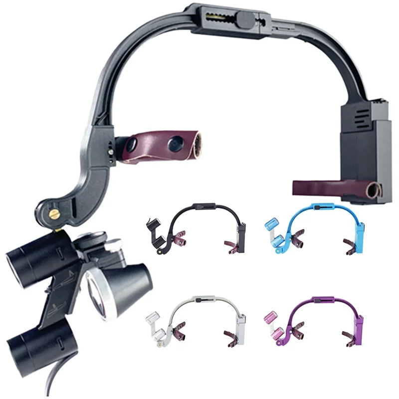 Headlamp 2.5X 3.5X Plastic Medical Loupes Magnifier Wireless Headlight for Operation