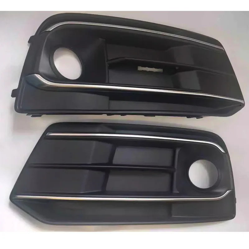 Voor Audi Q5 S-line mistlamp frame 2018 2019 2020 honingraat acc cover racing grills cover onderste mesh - afbeelding 1