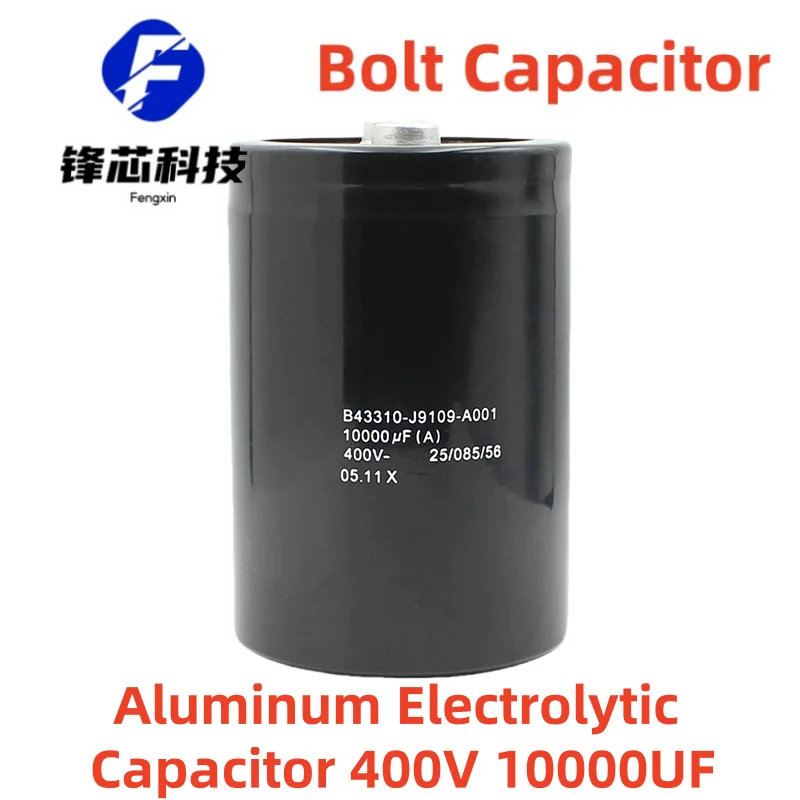 

400V 10000UF 90x130 Aluminum Electrolytic Capacitor Inverter Welder Screw Foot Bolt Capacitor