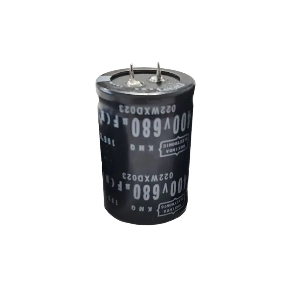1Pcs 680UF 400V Aluminum Electrolytic Capacitor Hard Pin 400V 680UF Power Transformer Air Conditioning Capacitor Inverter 35x50