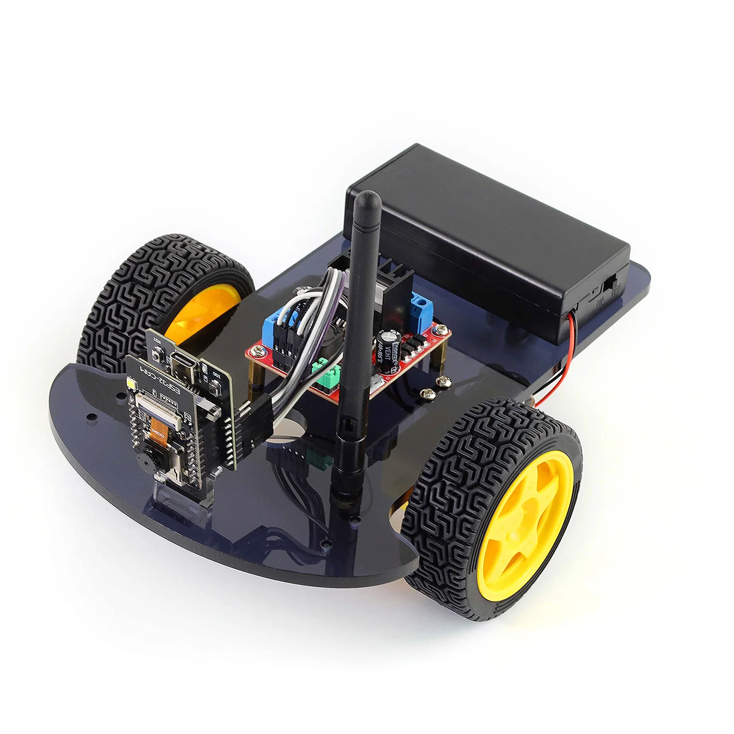Keyestudio ESP32-CAM 2WD&4WD Monitoring Cars For Arduino ESP32 With WIFI Network Live Video C Programming Camera Robot Car Kit