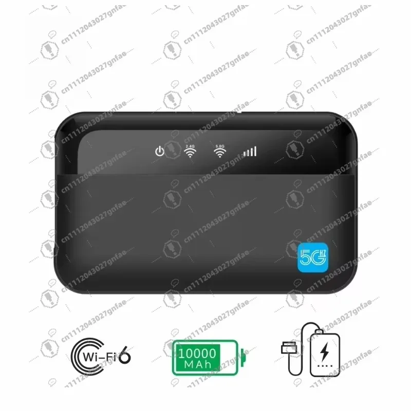 M100 4g Mobile Wifi Hotspot Mifis 10000mAh 150Mbps Portable LTE Router 2.4/5.8G Power Bank with SIM Card Slot